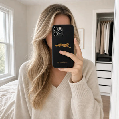 The World Is Yours (Black) Phone Case mimocase