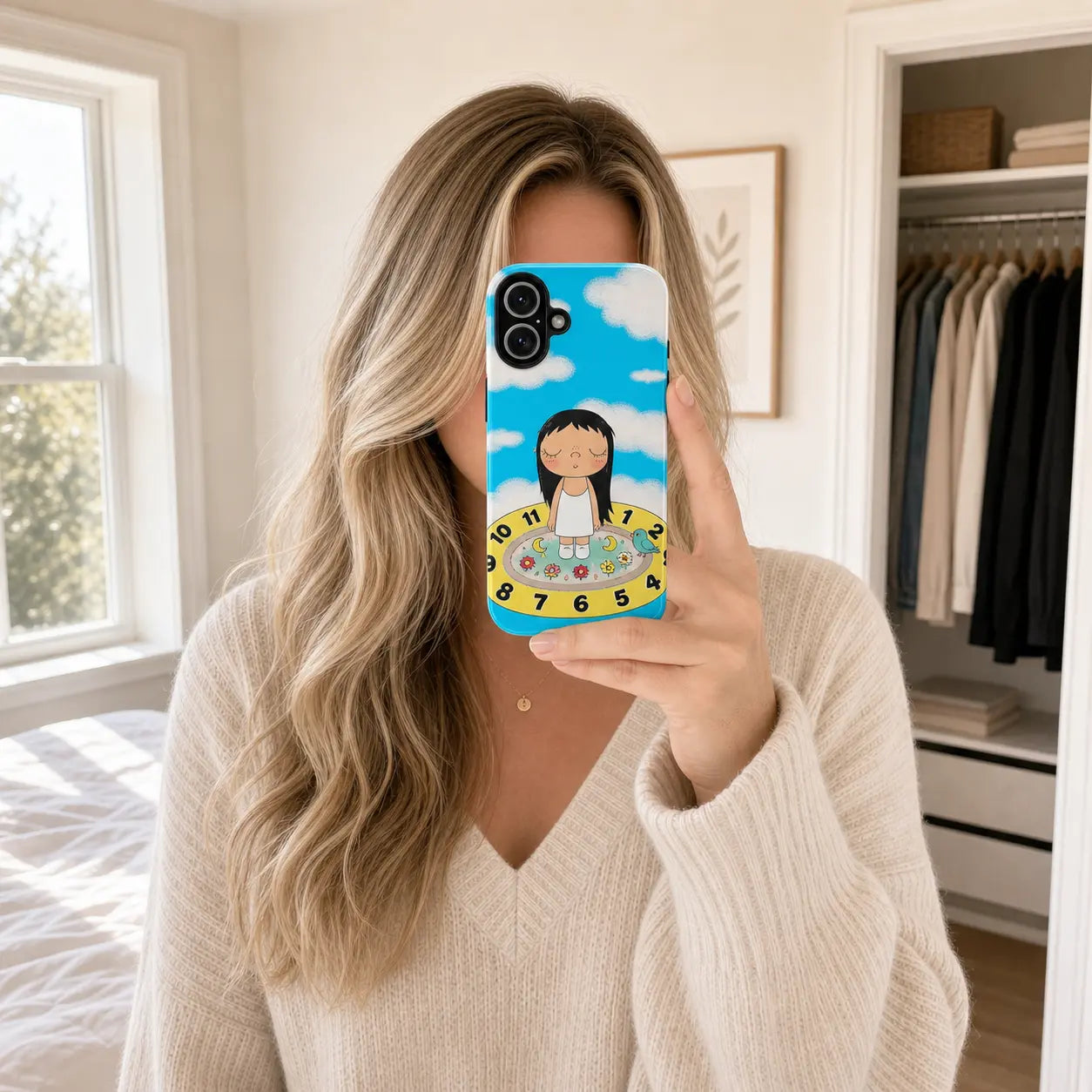 BIG EYES COMIC GIRL PHONE CASE QT40 mimocase