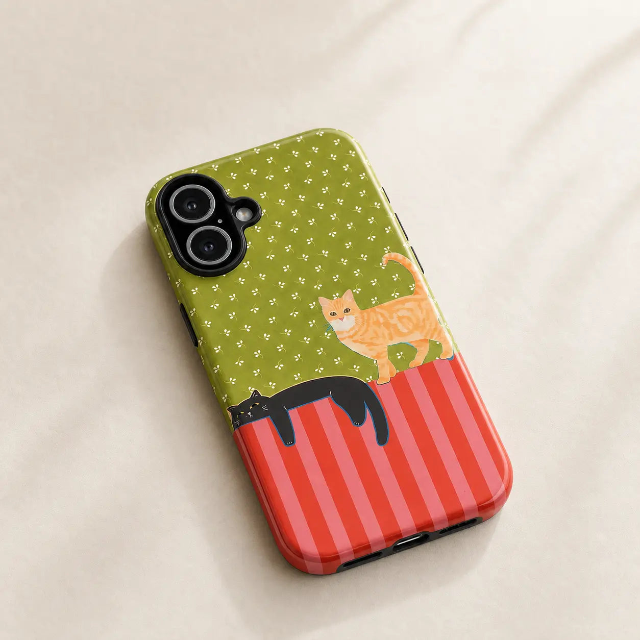 Lazy Cats Garden Phone Case mimocase