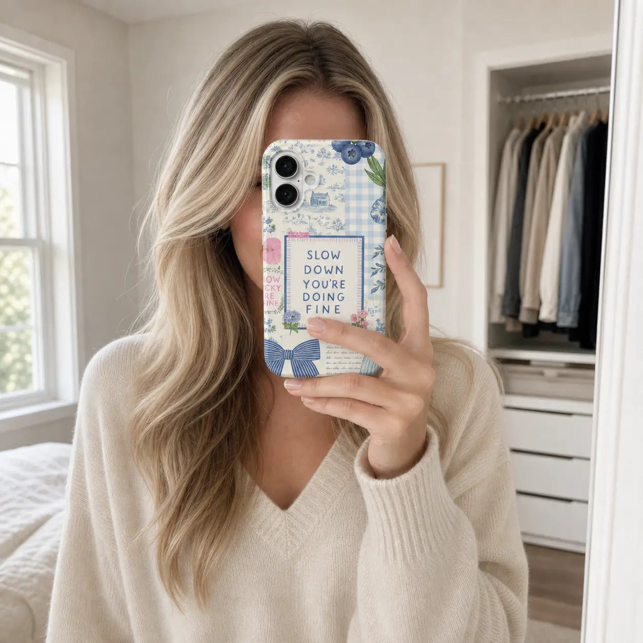Slow Down You're Doing Fine Phone Case mimocase