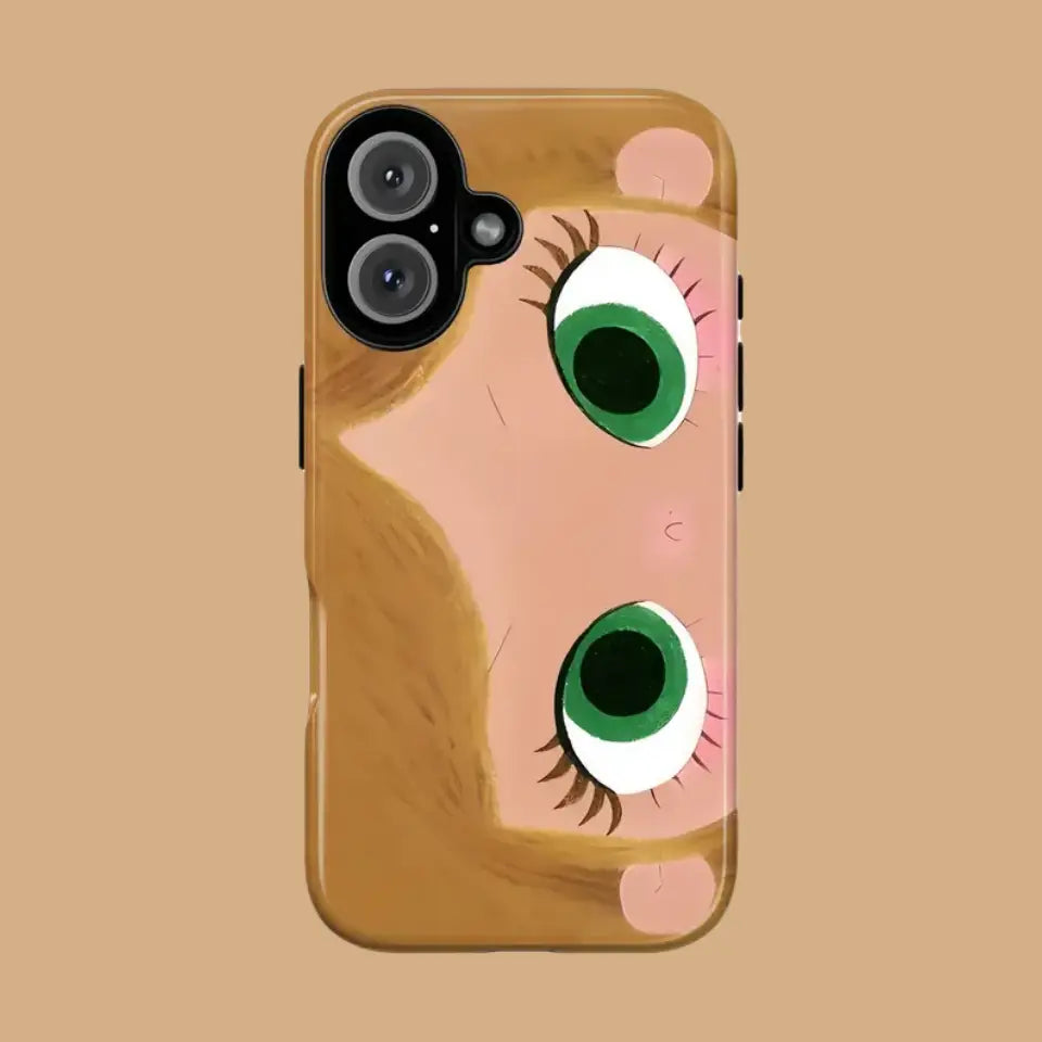 BIG EYES COMIC GIRL PHONE CASE QT25 mimocase