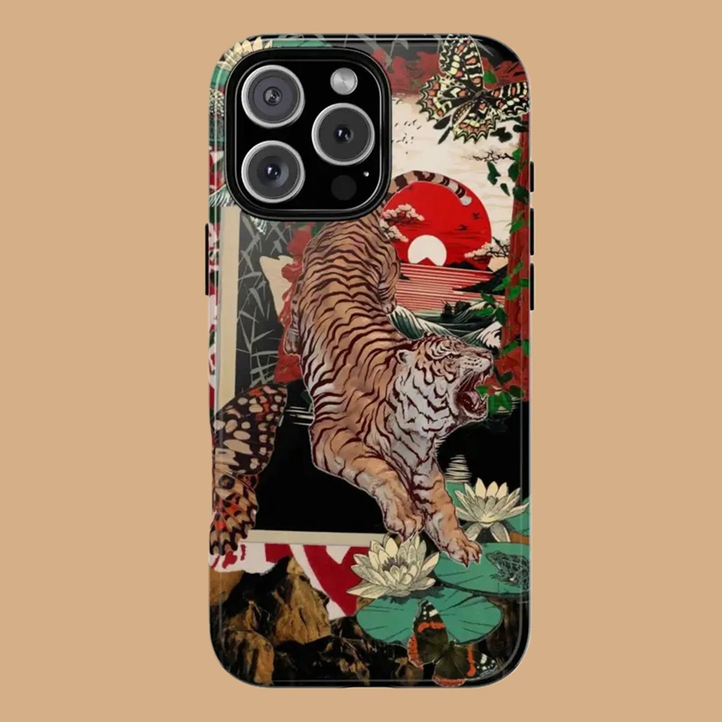 VINTAGE ASIAN TIGER PHONE CASE mimocase