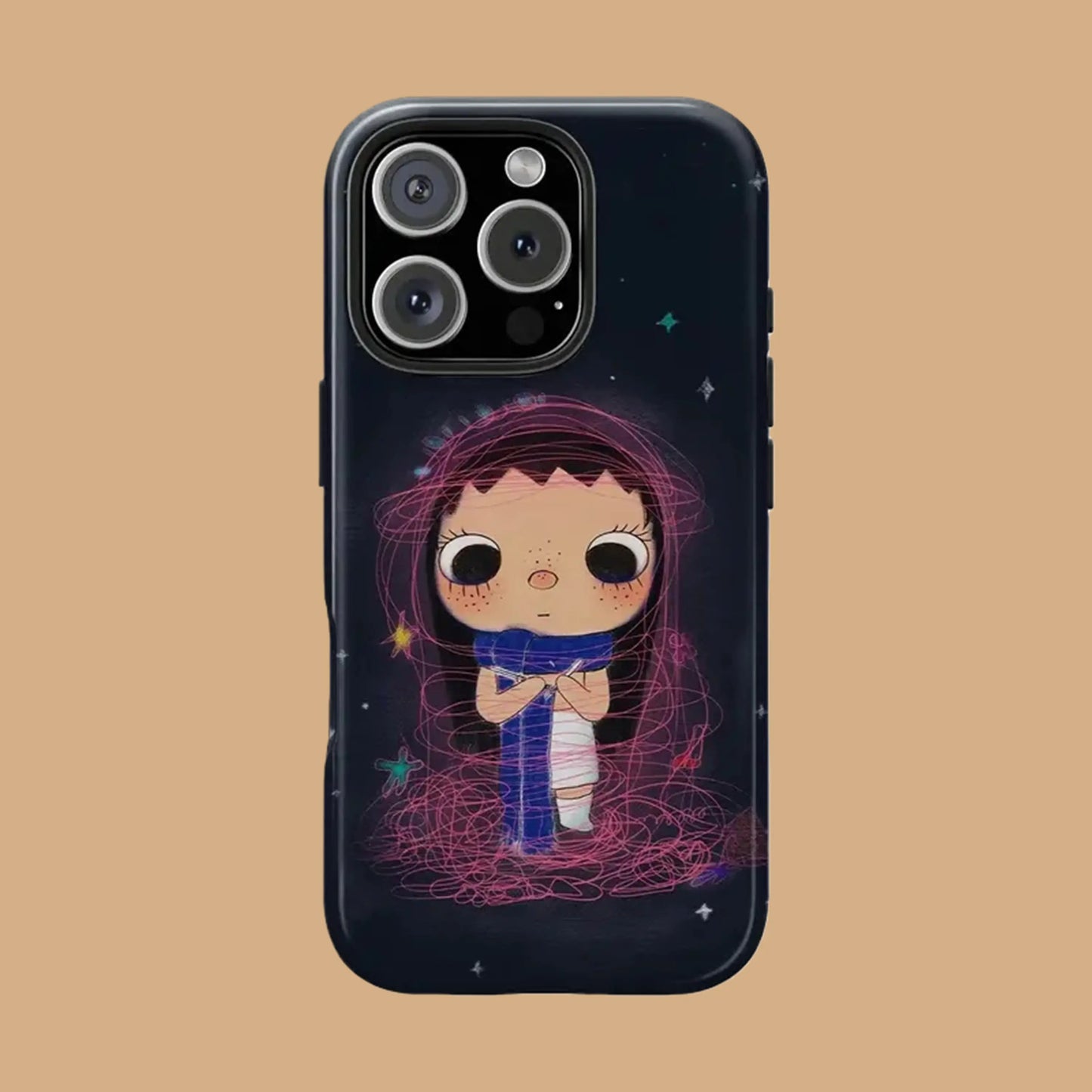 BIG EYES COMIC GIRL PHONE CASE QT39 mimocase