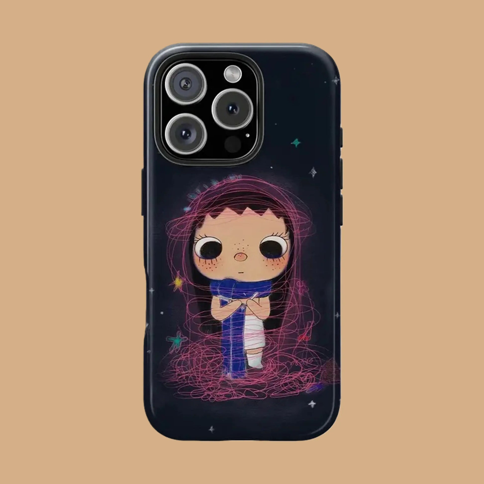 BIG EYES COMIC GIRL PHONE CASE QT39 mimocase
