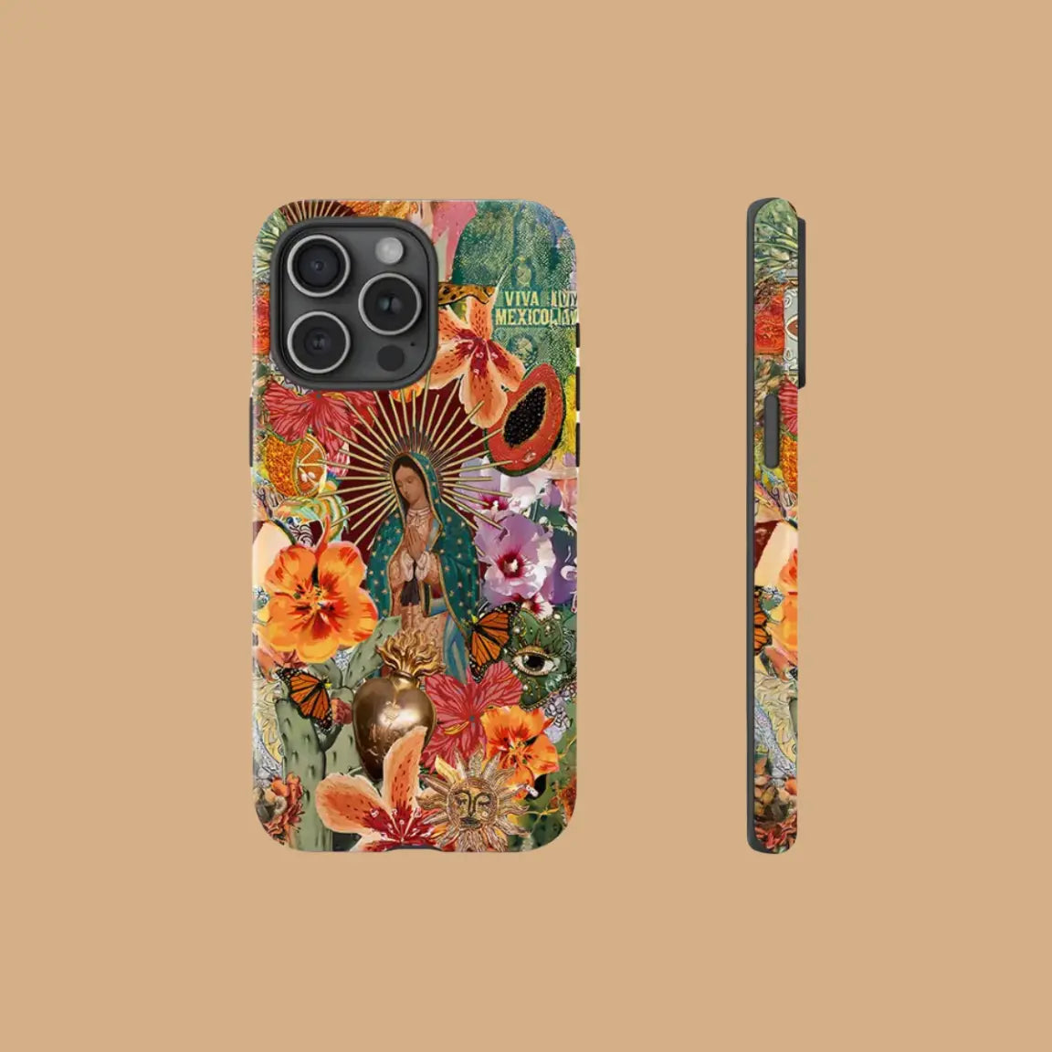 VIRGIN MARY PATTERN PHONE CASE mimocase