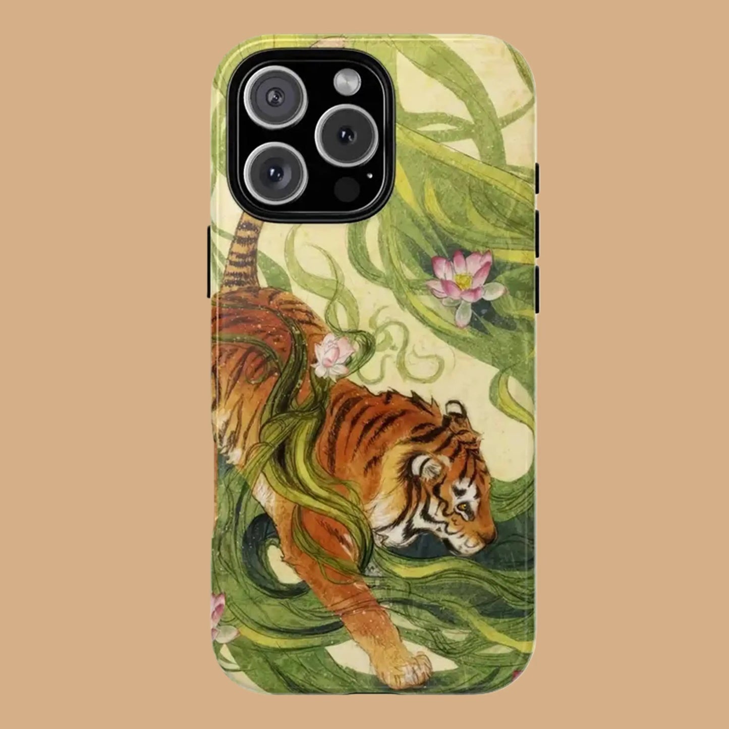 VINTAGE ASIAN TIGER PHONE CASE mimocase