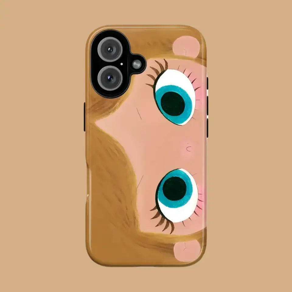 BIG EYES COMIC GIRL PHONE CASE QT25 mimocase
