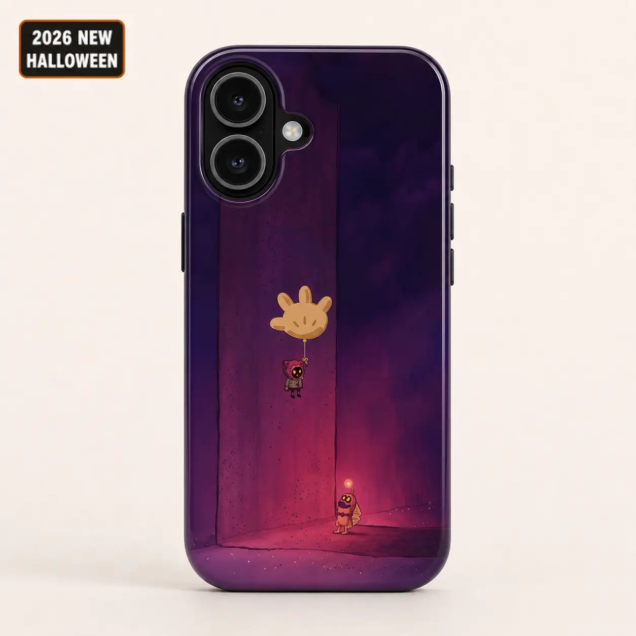 Midnight Balloon Adventure Phone Case mimocase