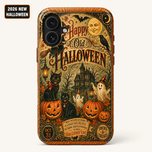 Happy Old Halloween Vintage Phone Case mimocase