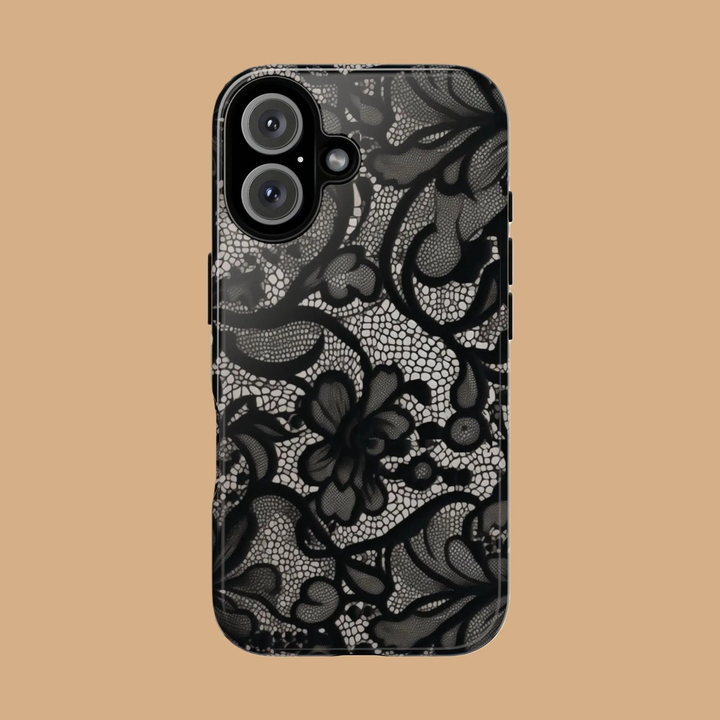BLACK LACE VINTAGE PATTERN CASE mimocase