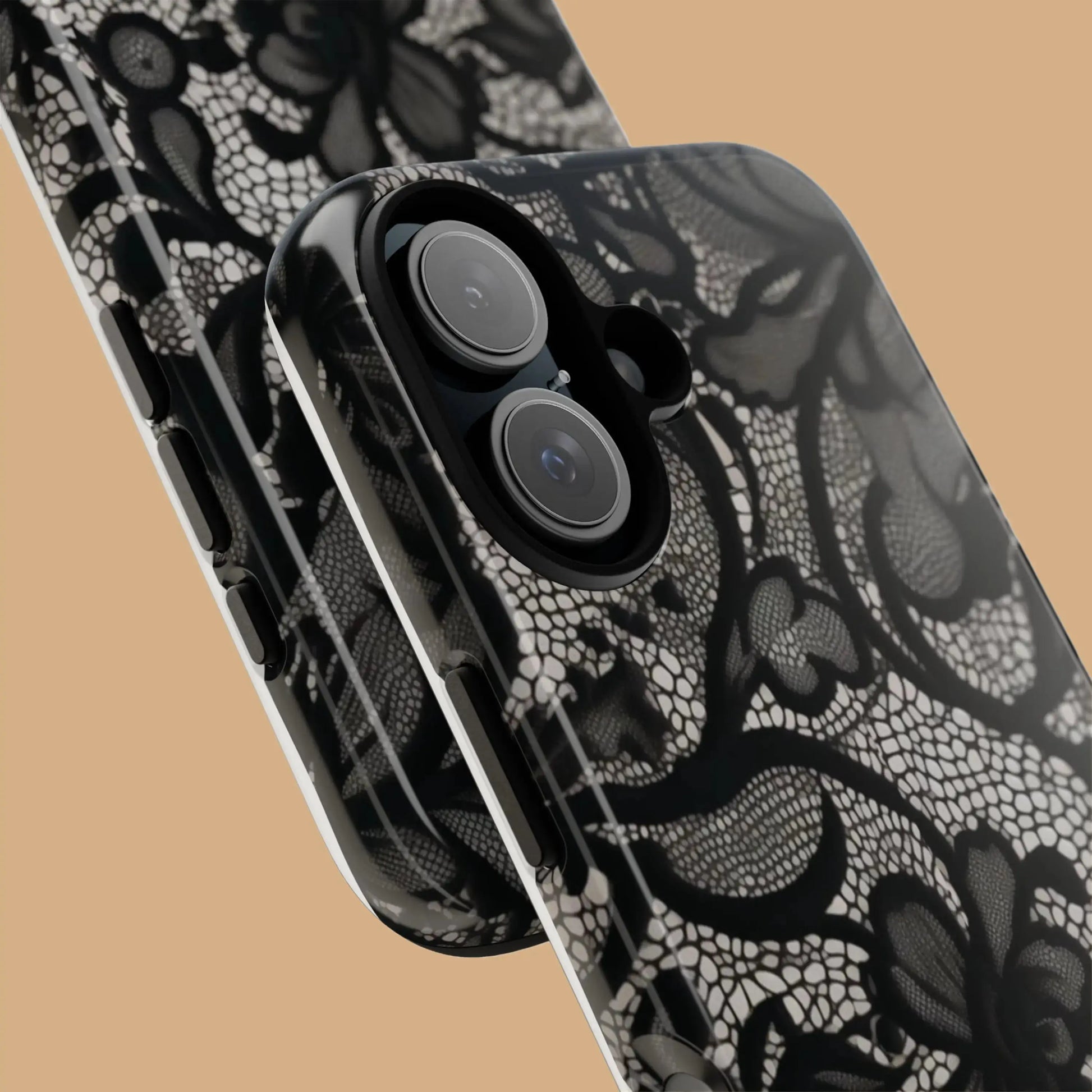 BLACK LACE VINTAGE PATTERN CASE mimocase
