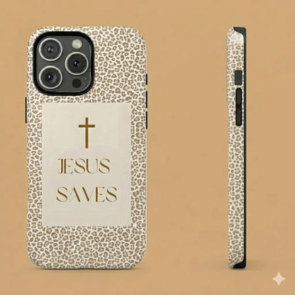 JESUS SAVES mimocase