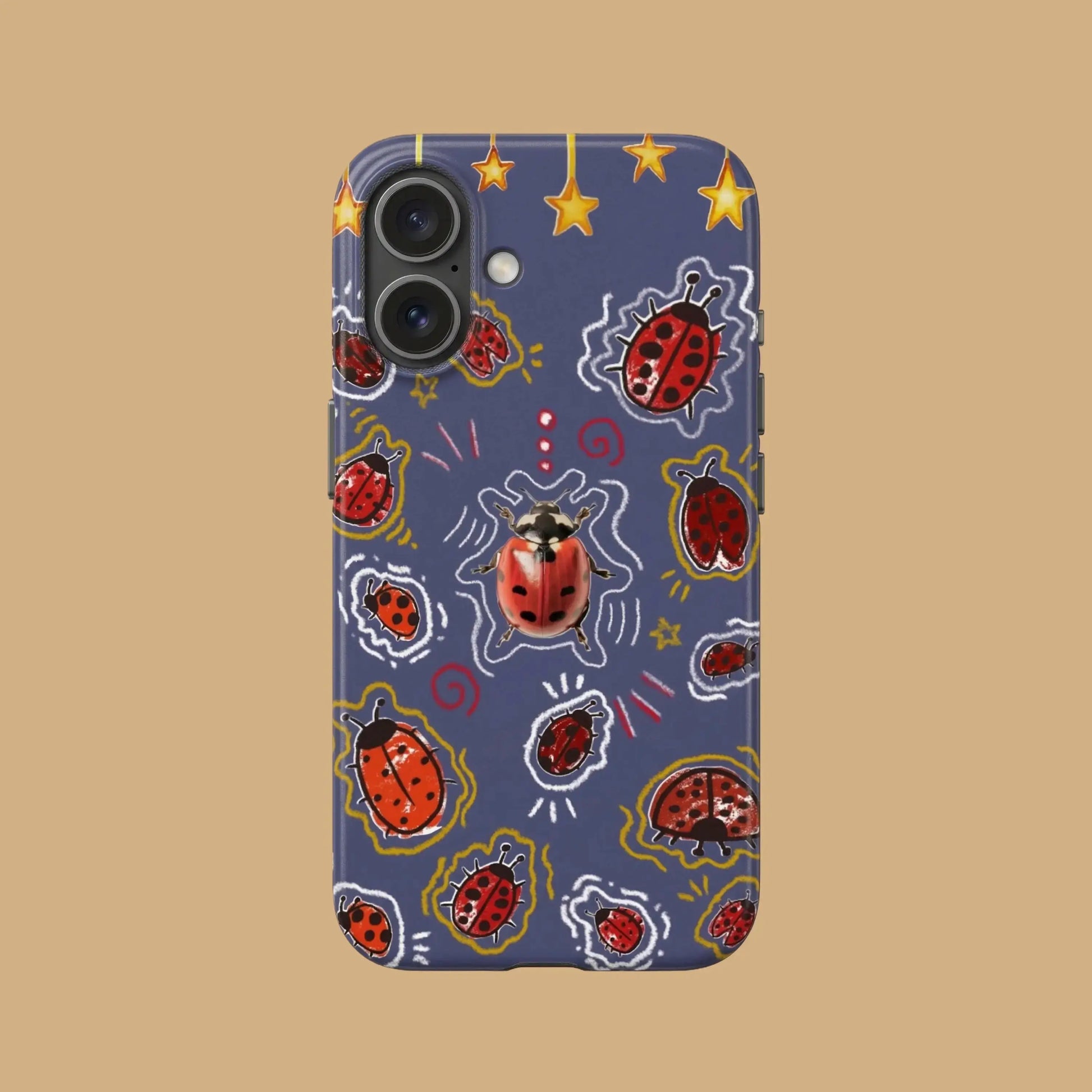 LADYBUG PURPLE PHONE CASE mimocase