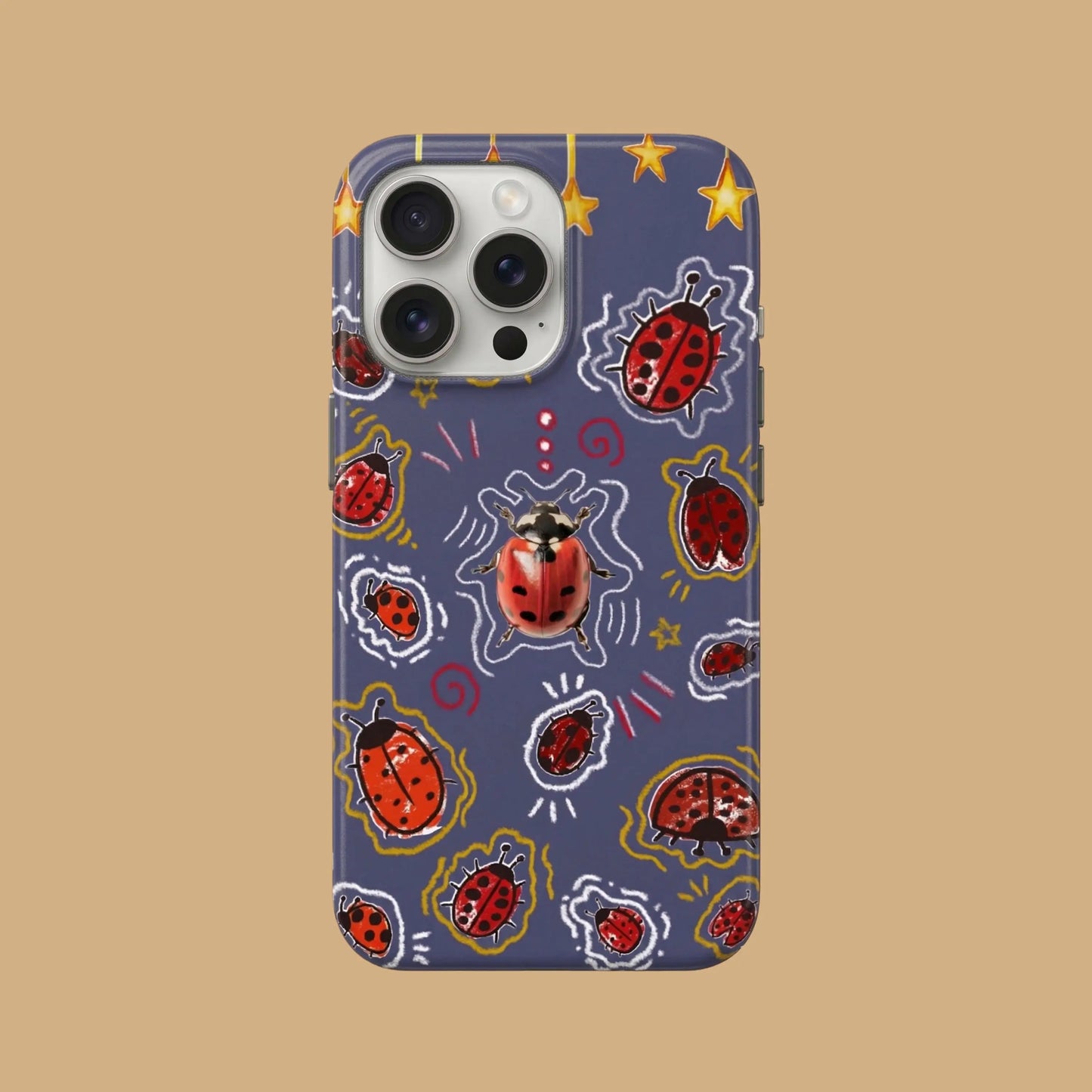 LADYBUG PURPLE PHONE CASE mimocase
