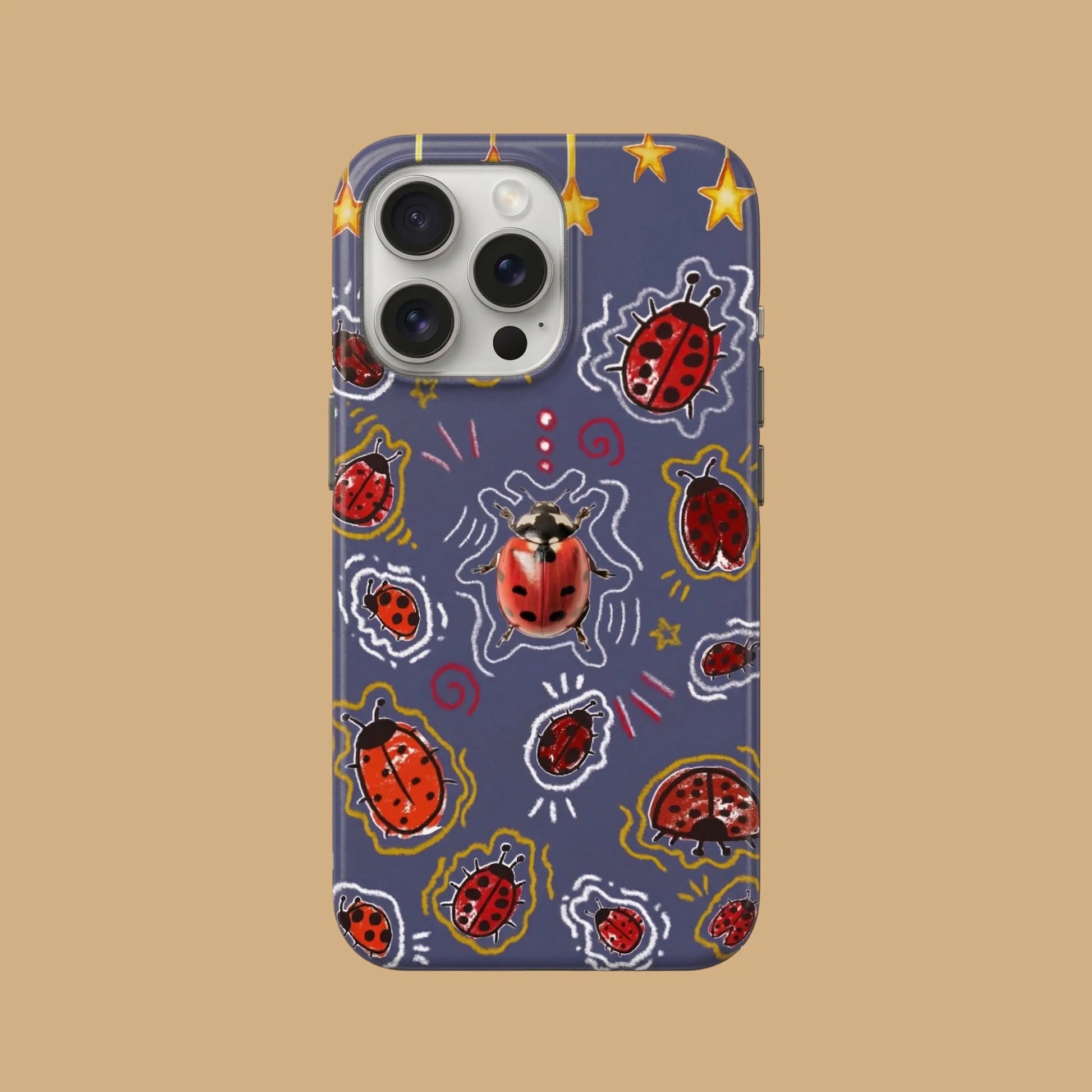 LADYBUG PURPLE PHONE CASE mimocase