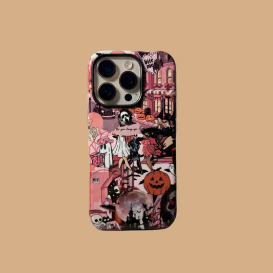 PINK HALLOWEEN PHONE CASE mimocase