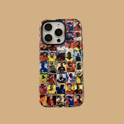 Star Player Collage Phone Case for iPhone - MIMOCASE