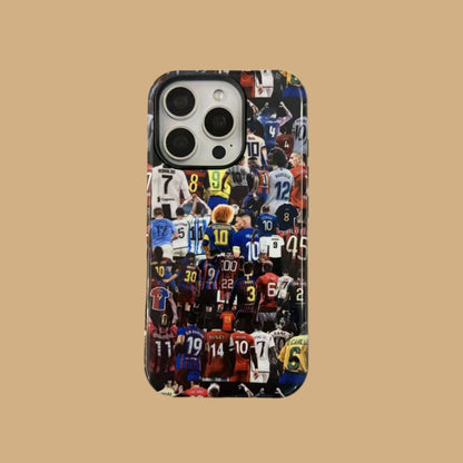 Jersey Numbers Collage Phone Case for iPhone - MIMOCASE