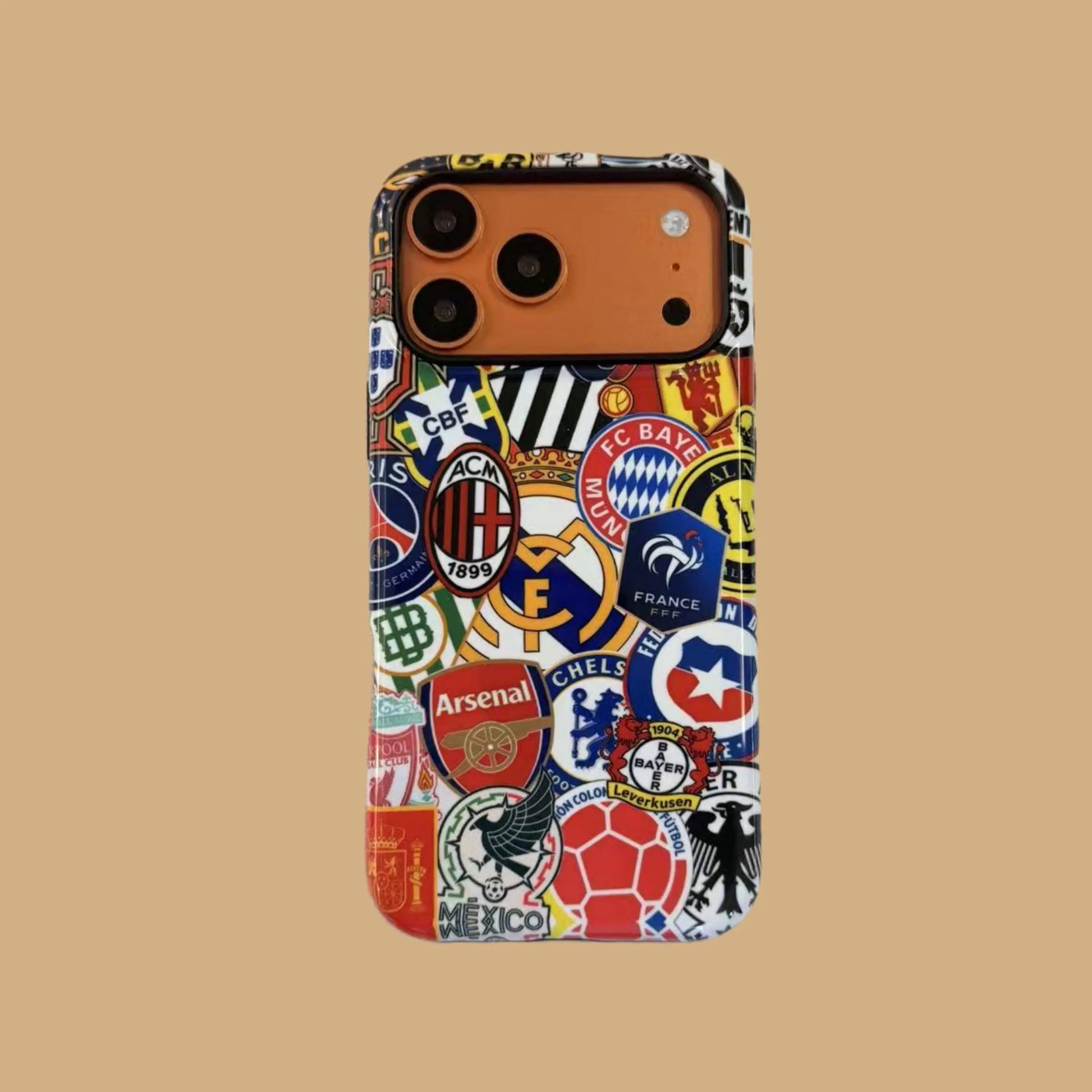 ULTIMATE FOOTBALL CLUB BADGES PHONE CASE mimocase