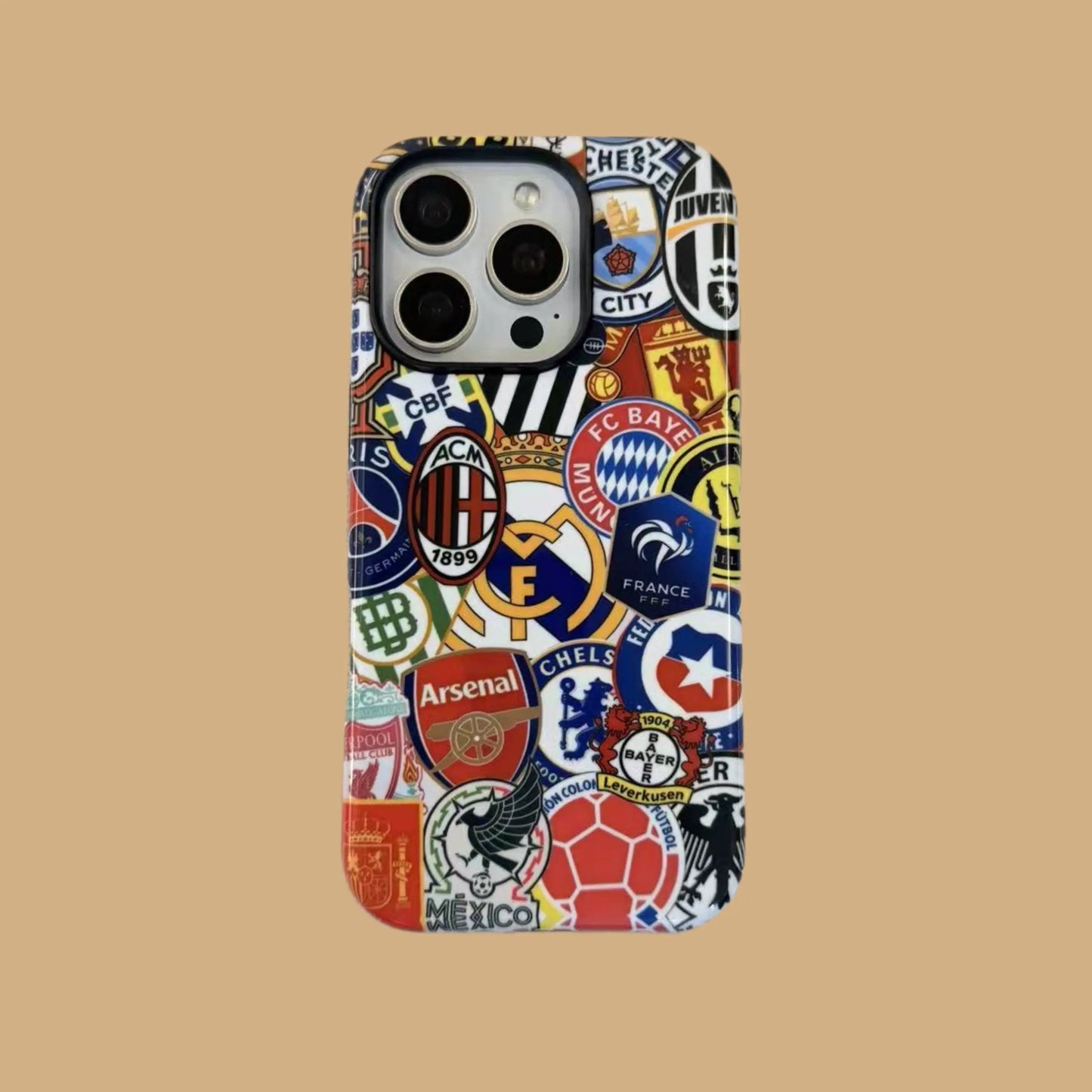 ULTIMATE FOOTBALL CLUB BADGES PHONE CASE mimocase