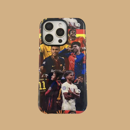 Barcelona Stars Collage Phone Case for iPhone - MIMOCASE