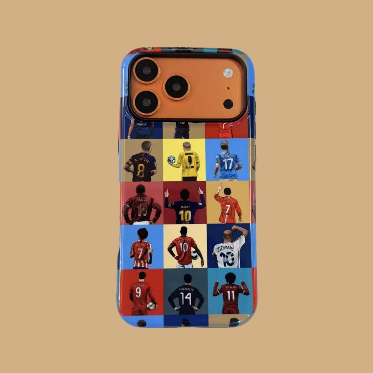 LEGENDS OF FOOTBALL GRID PHONE CASE mimocase
