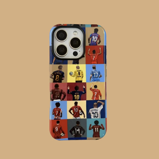 LEGENDS OF FOOTBALL GRID PHONE CASE mimocase