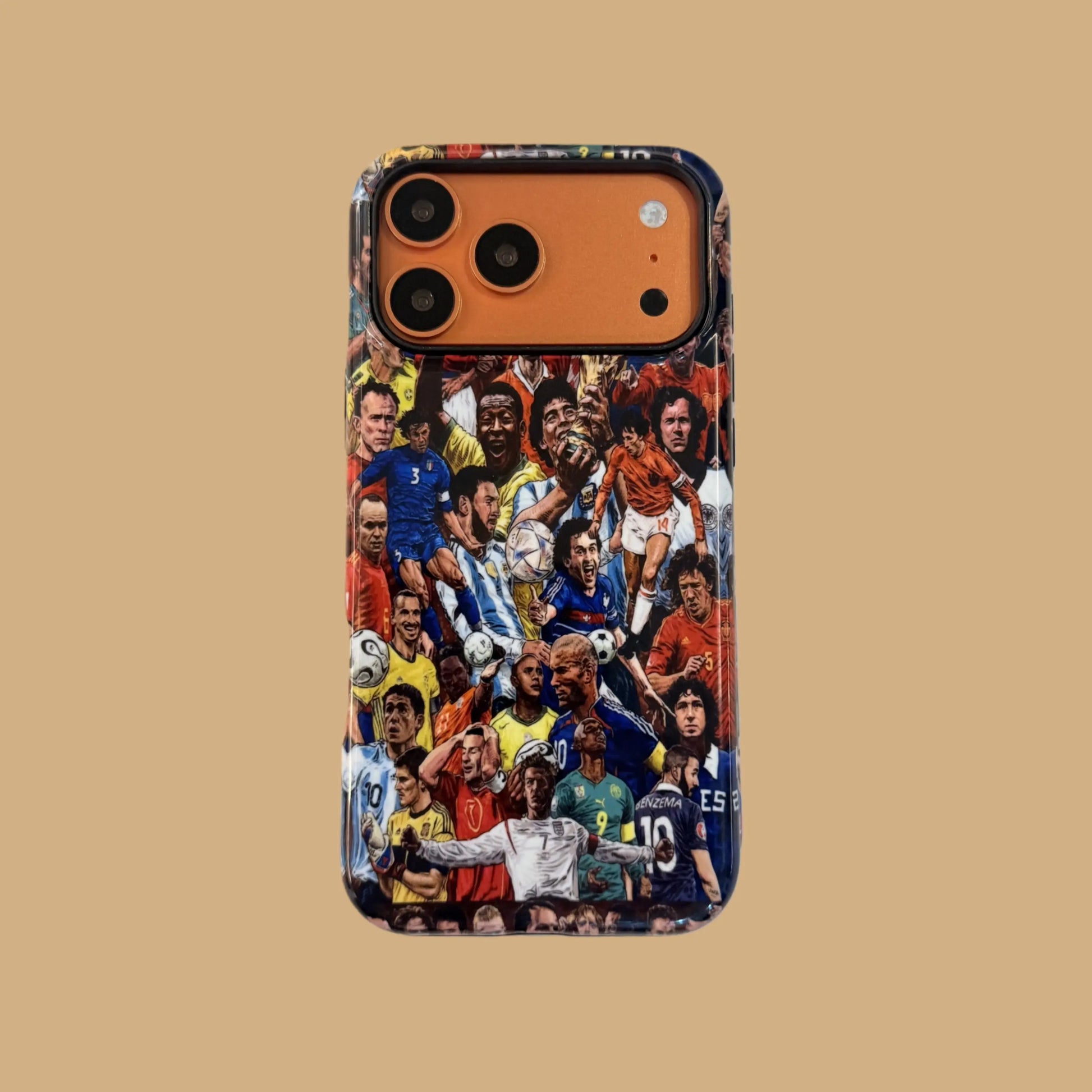 SOCCER LEGENDS COMIC PHONE CASE mimocase