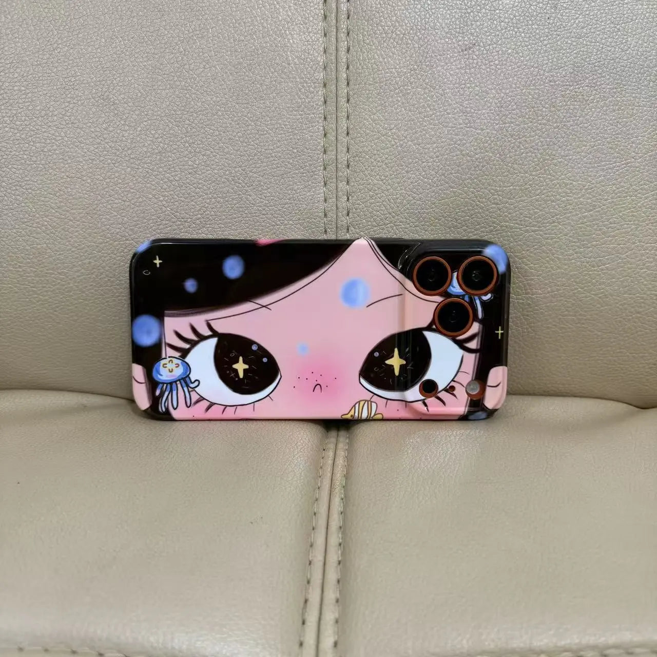 BIG EYES COMIC GIRL PHONE CASE QT31 mimocase