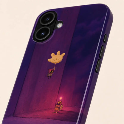 Midnight Balloon Adventure Phone Case mimocase