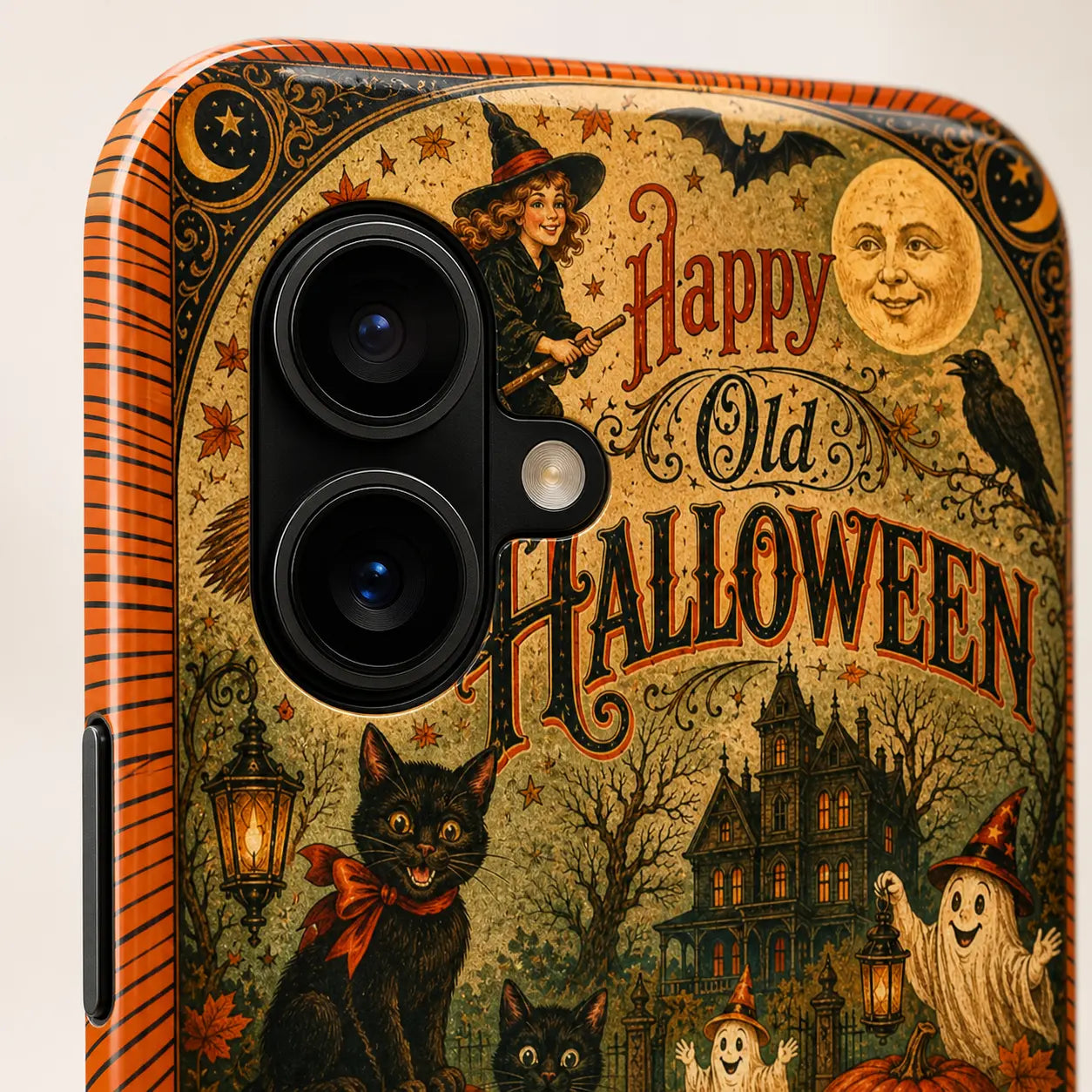 Happy Old Halloween Vintage Phone Case mimocase