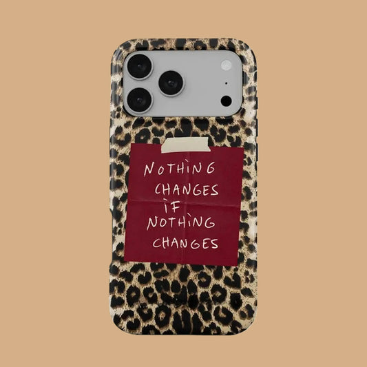 NOTHING CHANGES IF NOTHING CHANGES mimocase