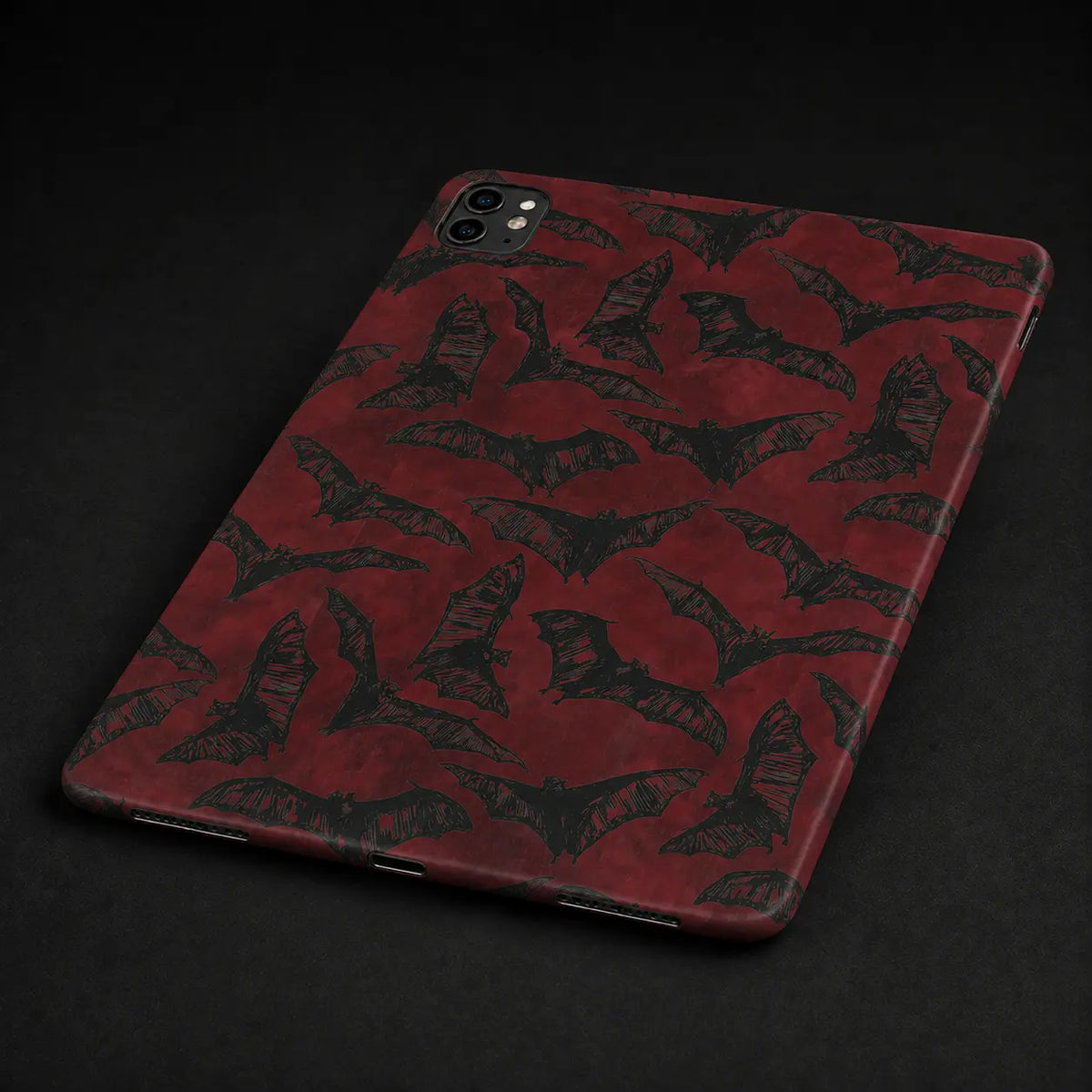 Vintage Red Bat Halloween iPad Case mimocase