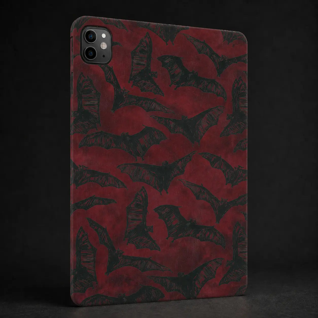 Vintage Red Bat Halloween iPad Case mimocase