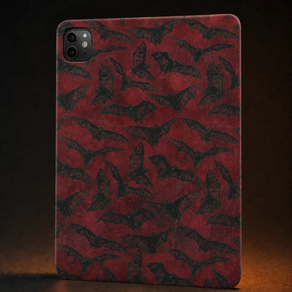 Vintage Red Bat Halloween iPad Case mimocase
