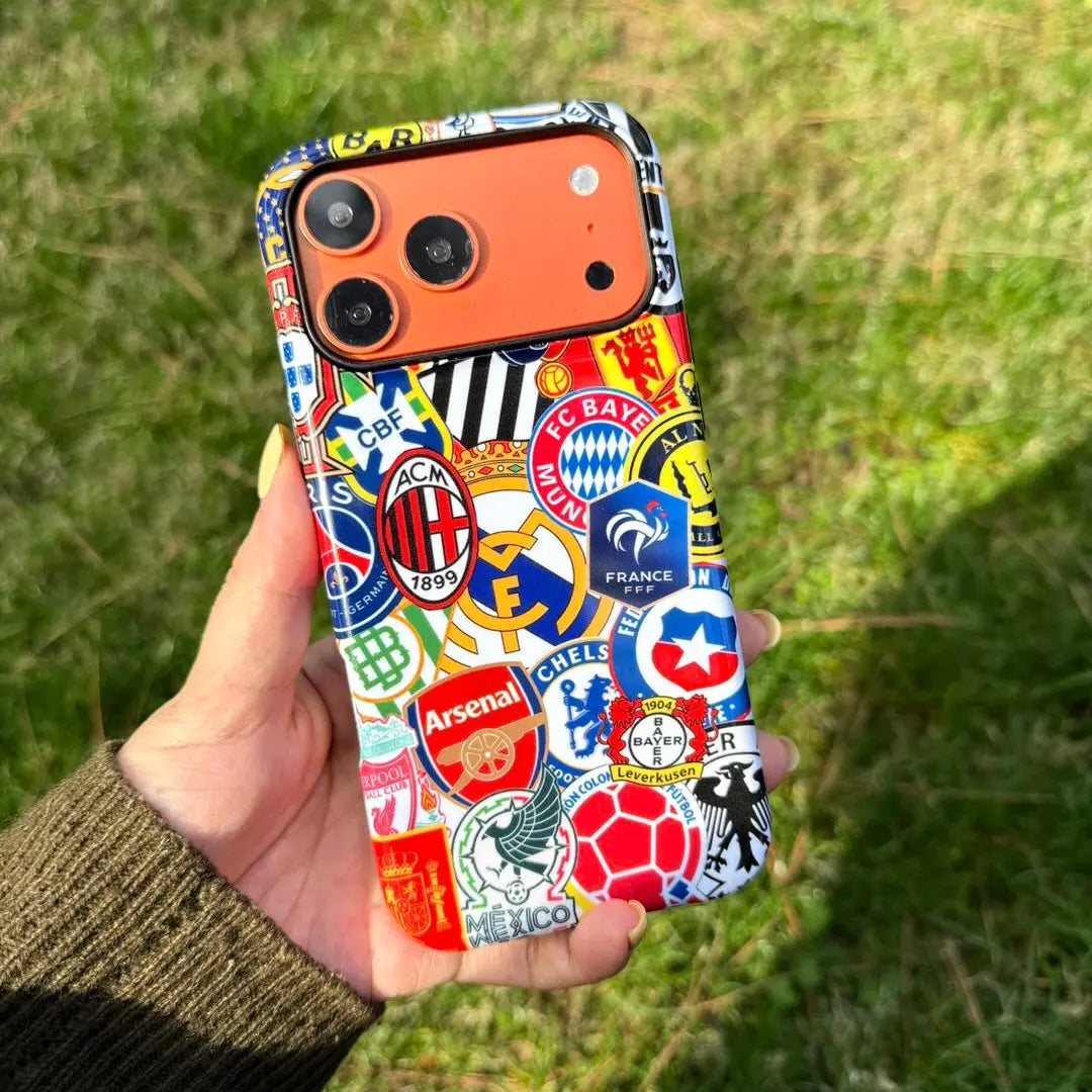 ULTIMATE FOOTBALL CLUB BADGES PHONE CASE mimocase