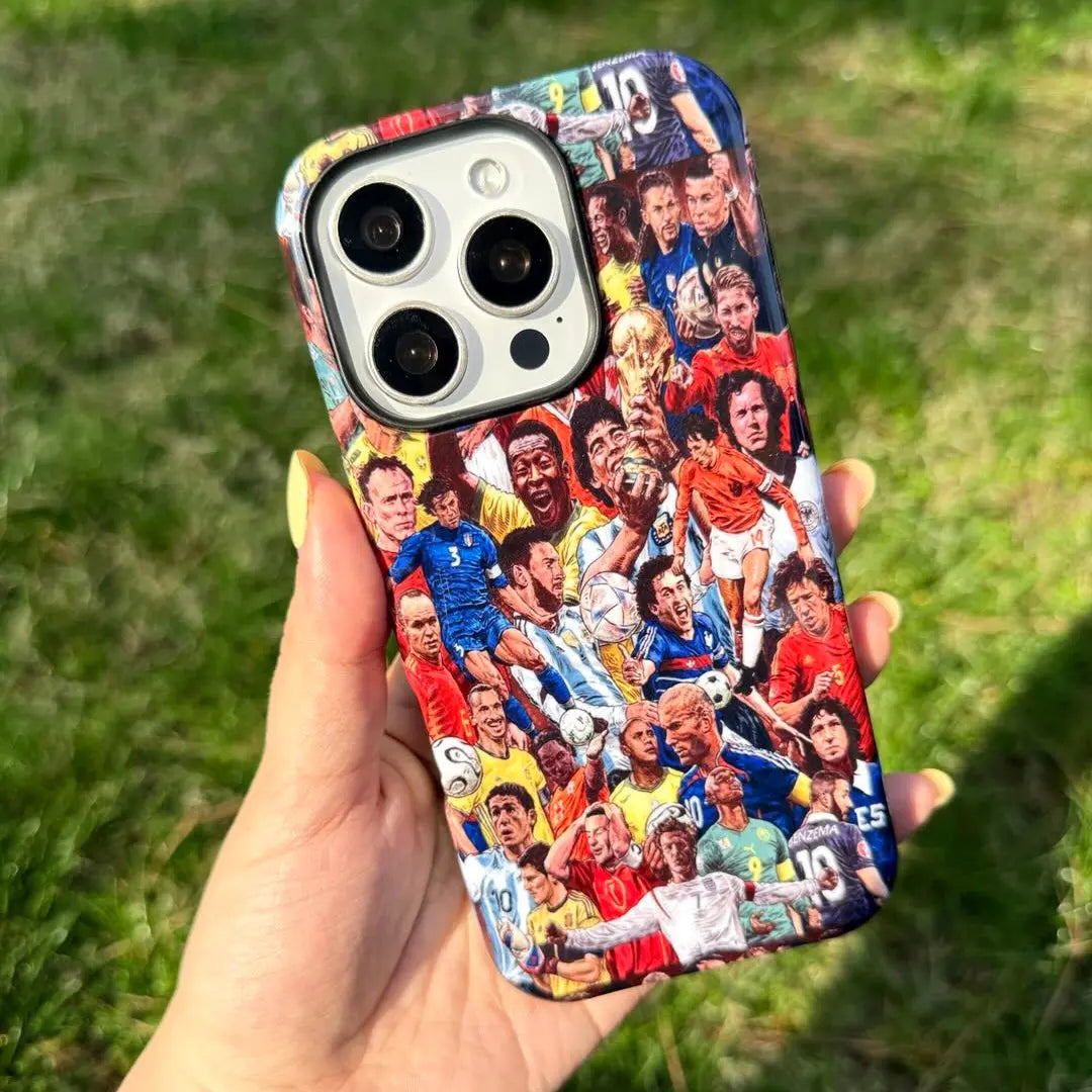 SOCCER LEGENDS COMIC PHONE CASE mimocase