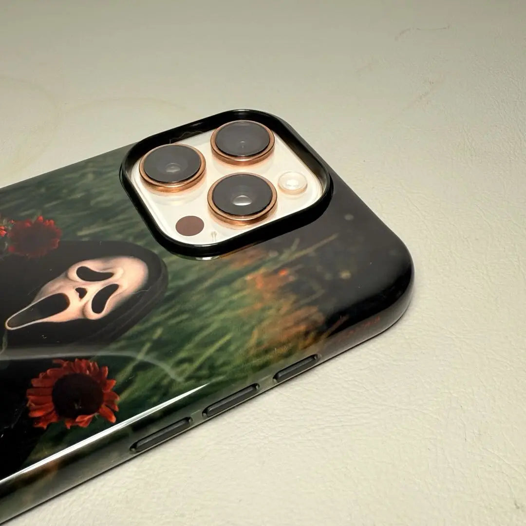 SCREAM AND SUNFLOWERS PHONE CASE mimocase