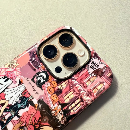PINK HALLOWEEN PHONE CASE mimocase
