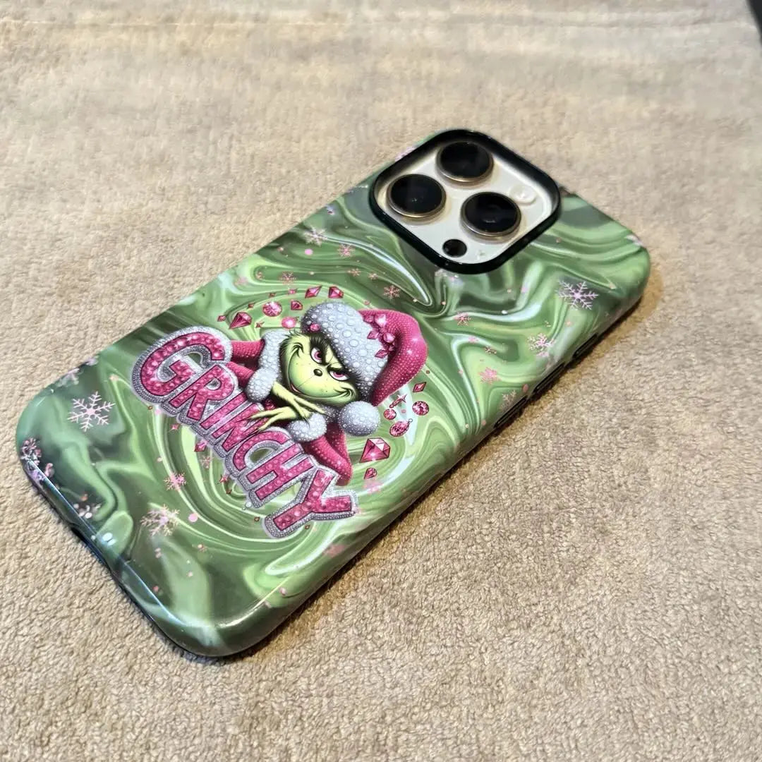 PINK GRINCH PHONE CASE mimocase